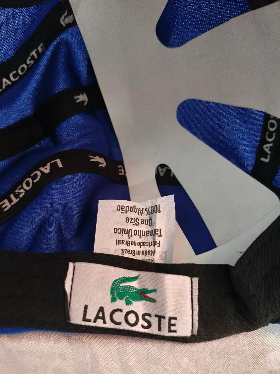 Boné Lacoste listrado  - Foto 2