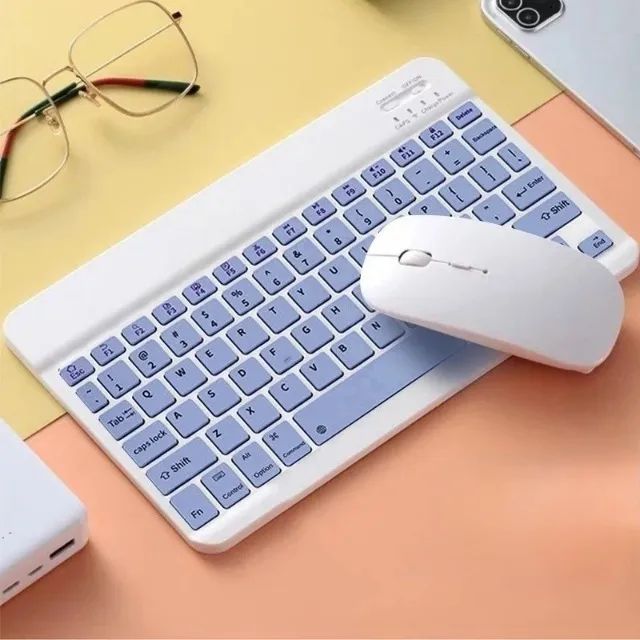 Teclado sem fio e mouse - Foto 5