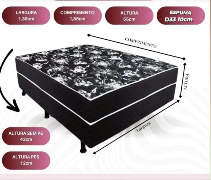 Cama de casal nova  - Foto 3