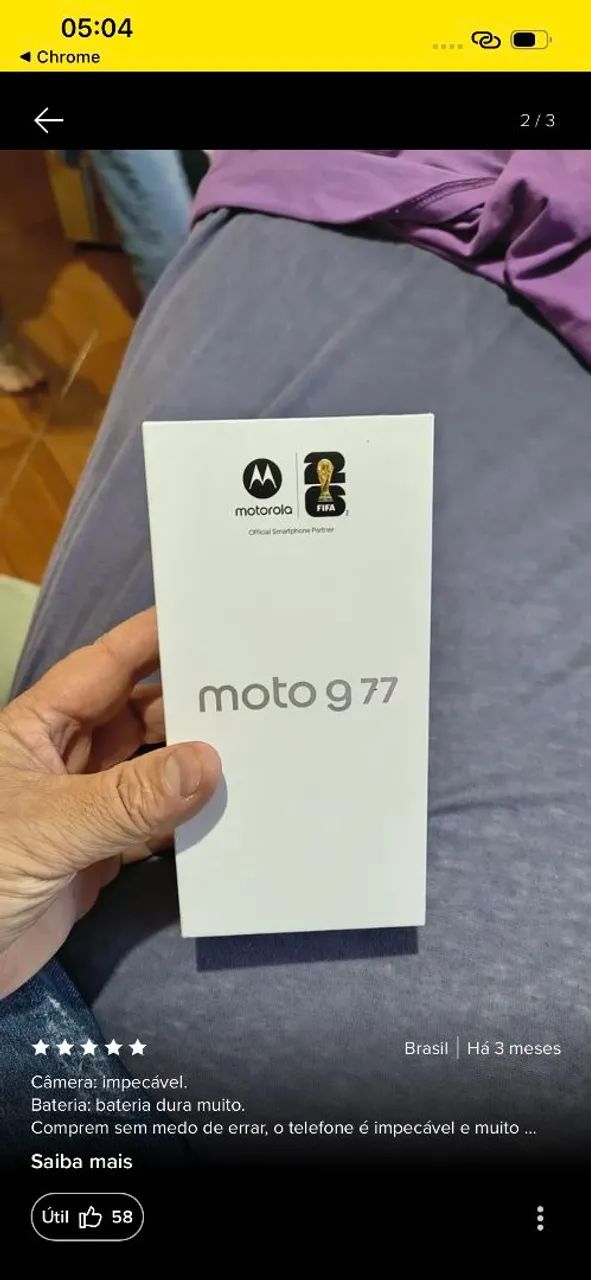 Smartphone Motorola  G77