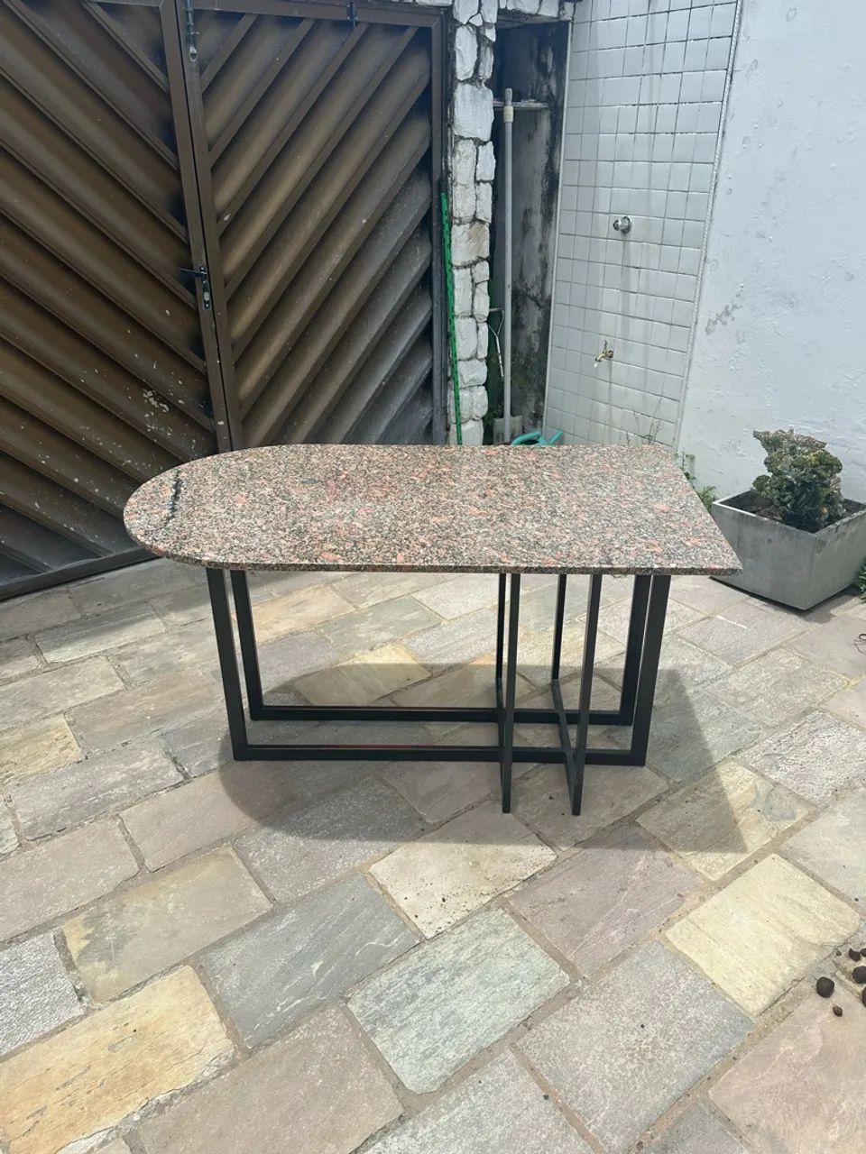 Mesa para escritório em granito 