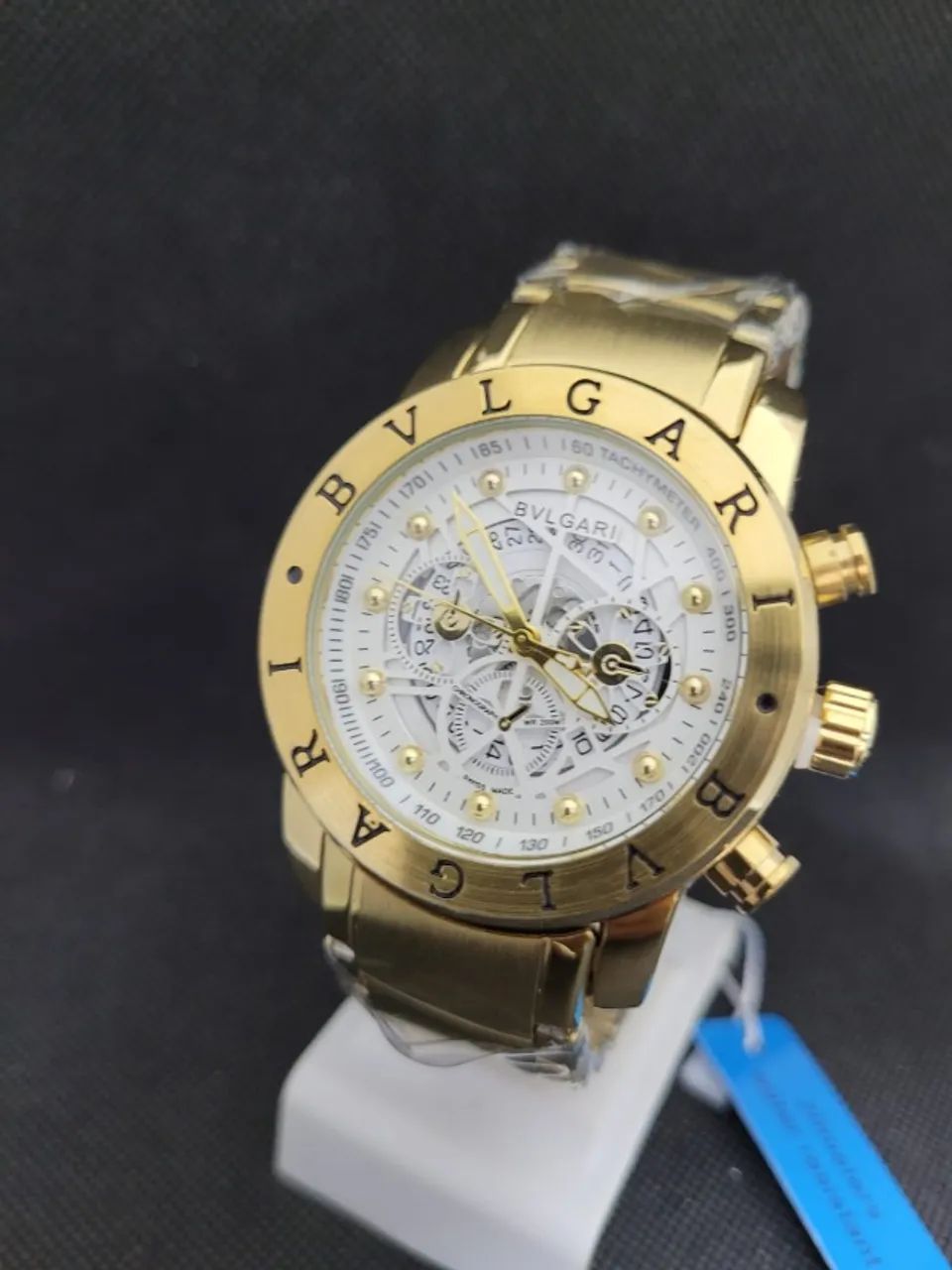 Relógio Masculino Resistente a Agua - BVLGARI - Foto 4