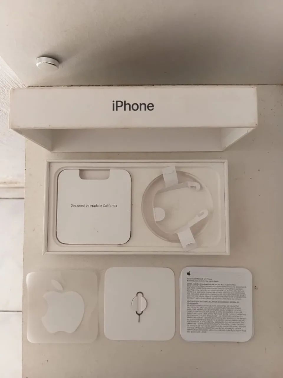 Caixa Vazia iPhone 15 