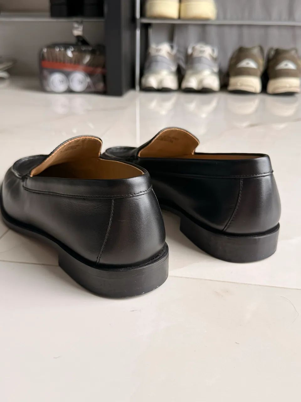 Loafer de couro legítimo - Zara Man - Foto 3