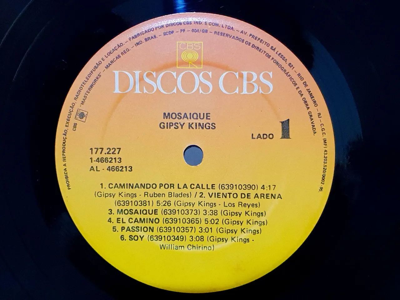 Disco de vinil: Gipsy Kings - Mosaïque - Foto 3