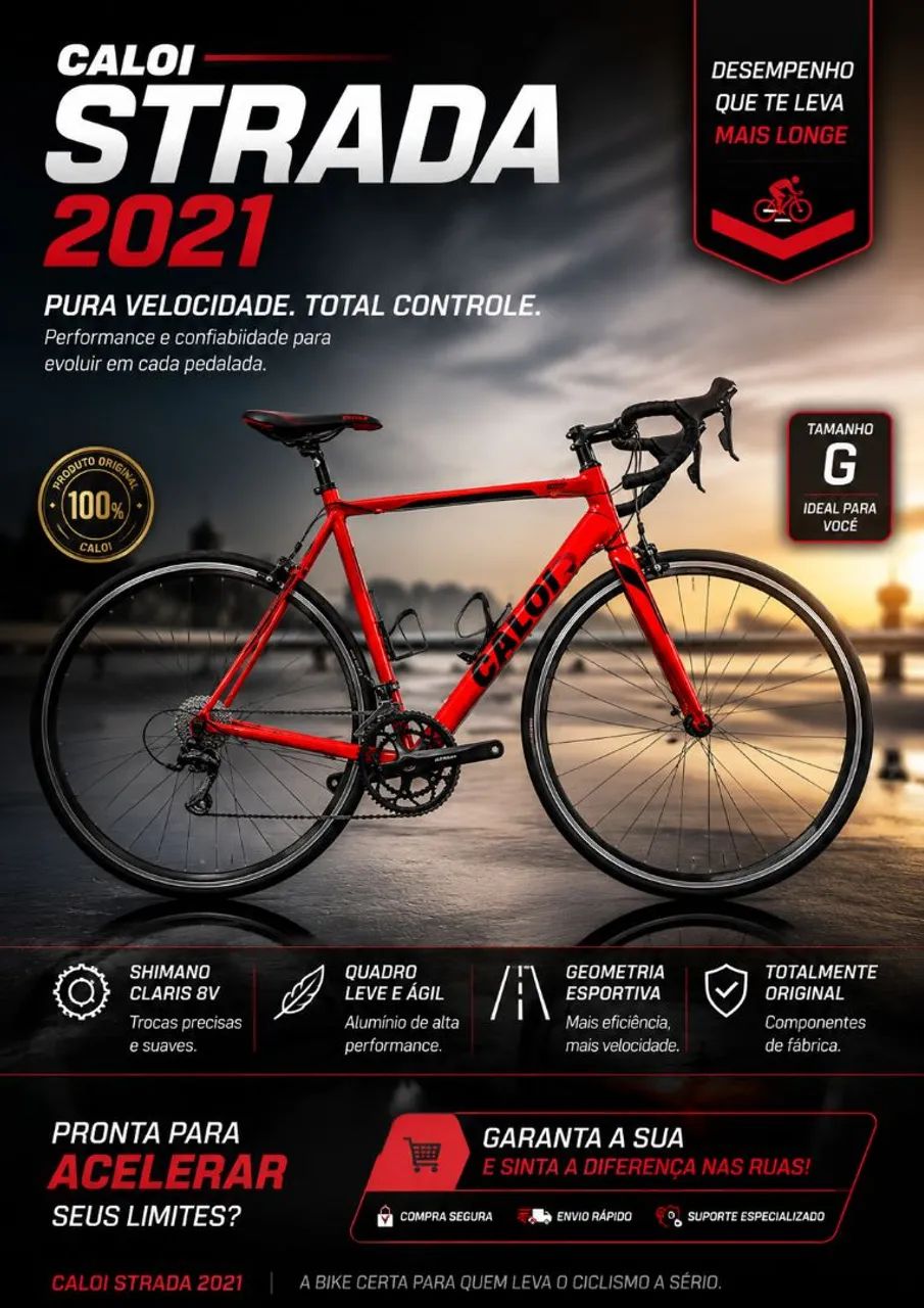 Speed Caloi Strada 2021