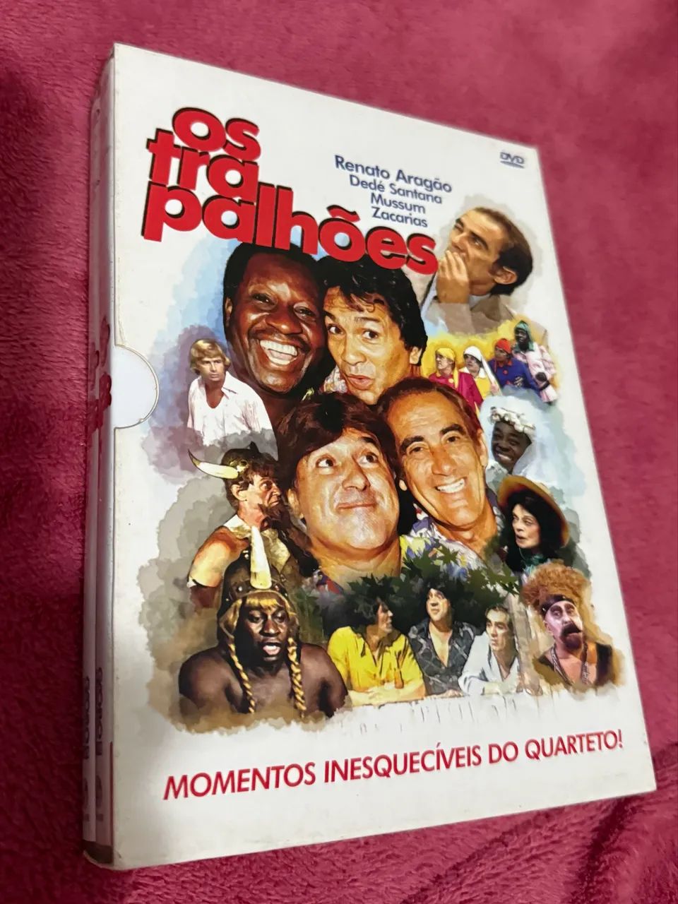 Box dvds Trapalhões