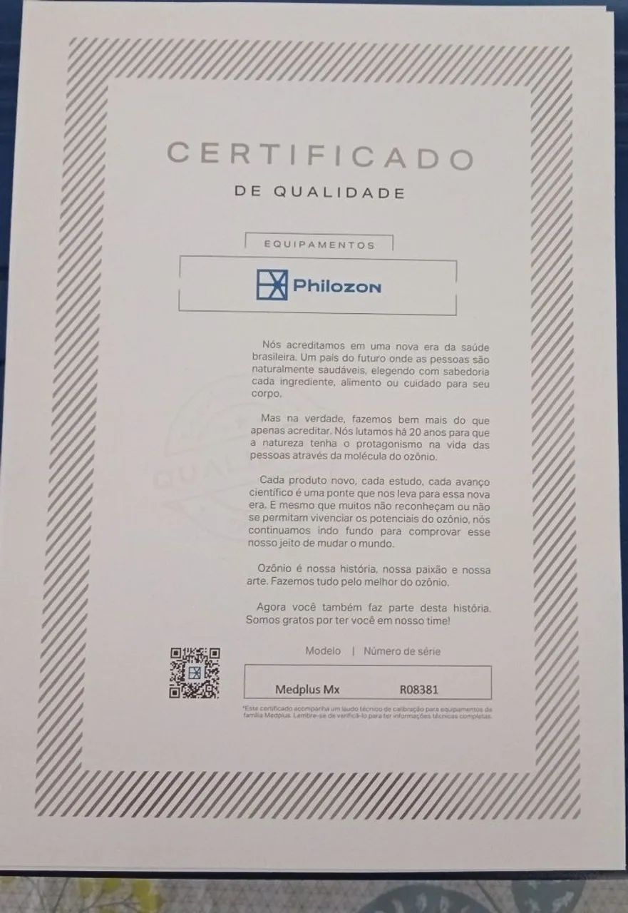 Gerador de Ozônio Philozon - Medplus MX + Maleta de transporte  - Foto 4