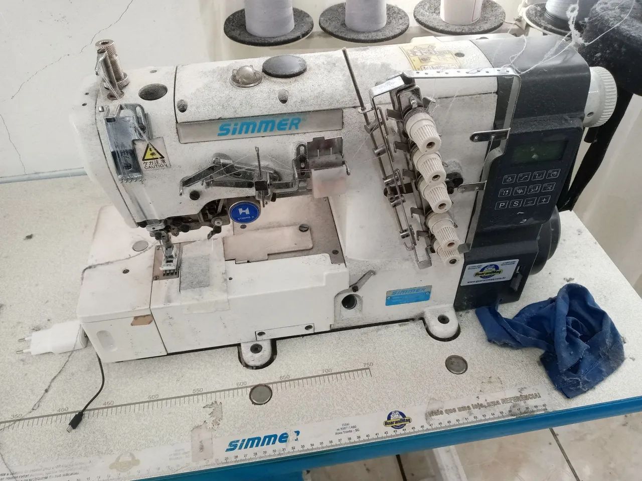 Vendo cobertura eletrônica com motor de passo e corte a fio!  - Foto 3