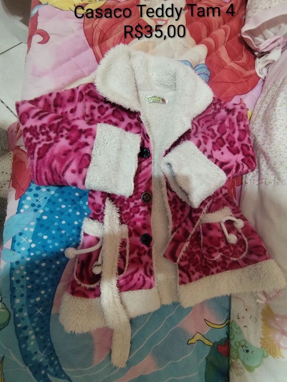 Jaqueta teddy