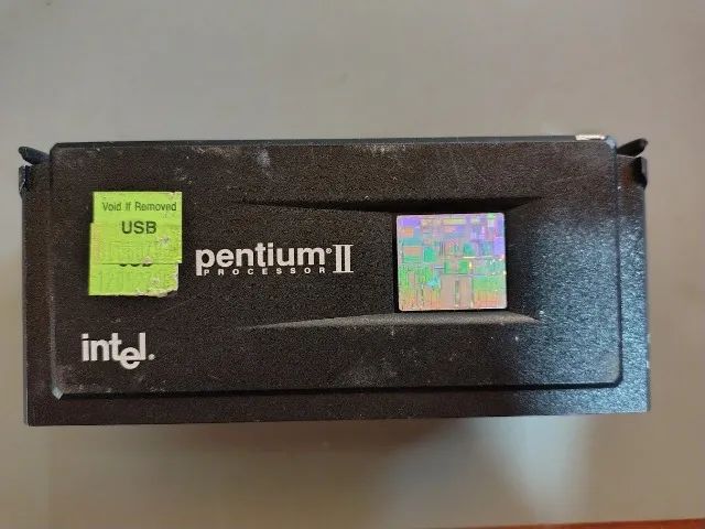 Processador Raridade Intel Pentium II 350Mhz 512kb Cache Slot1