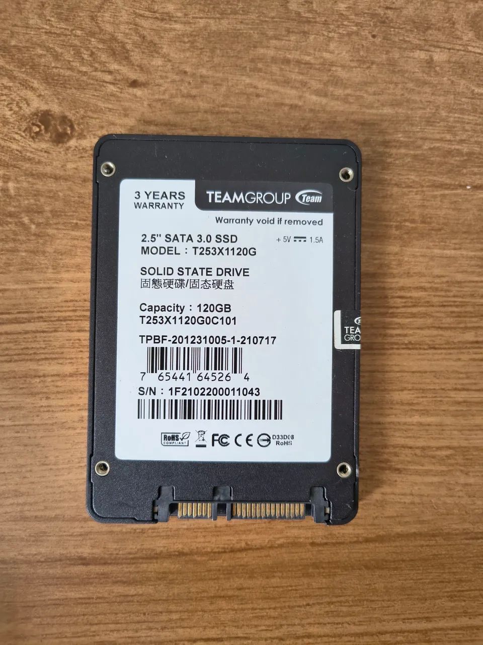 SSD 120GB TeamGroup Original  - Foto 2