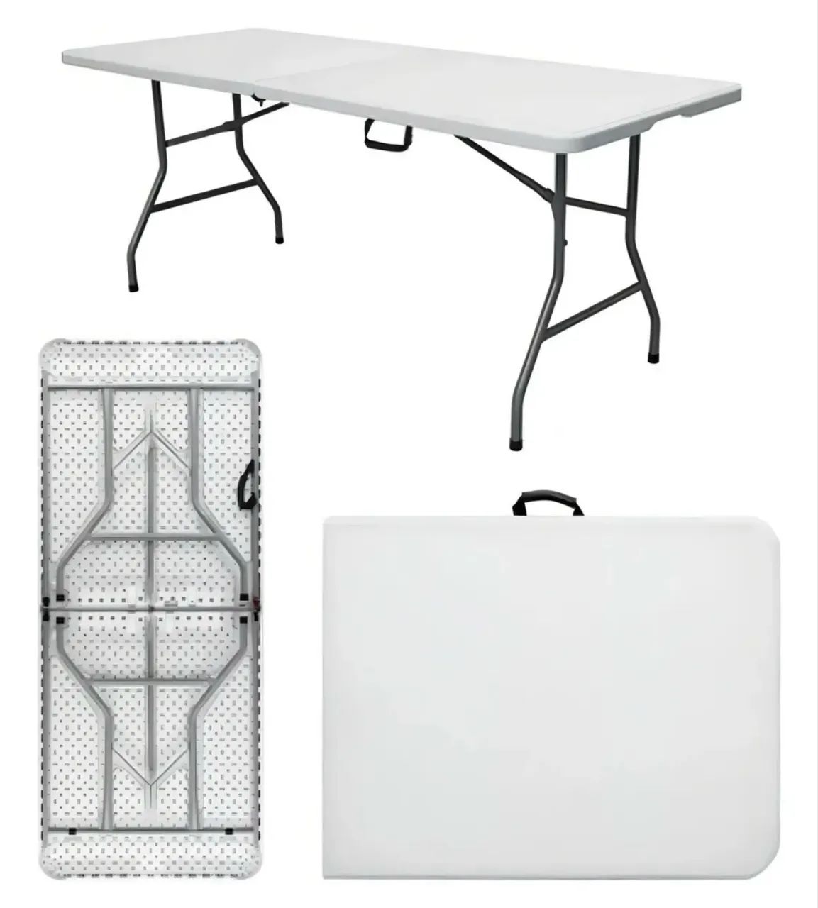 MESA MALETA DOBRÁVEL PARA EVENTOS LOJA IKONOFFICE  - Foto 3