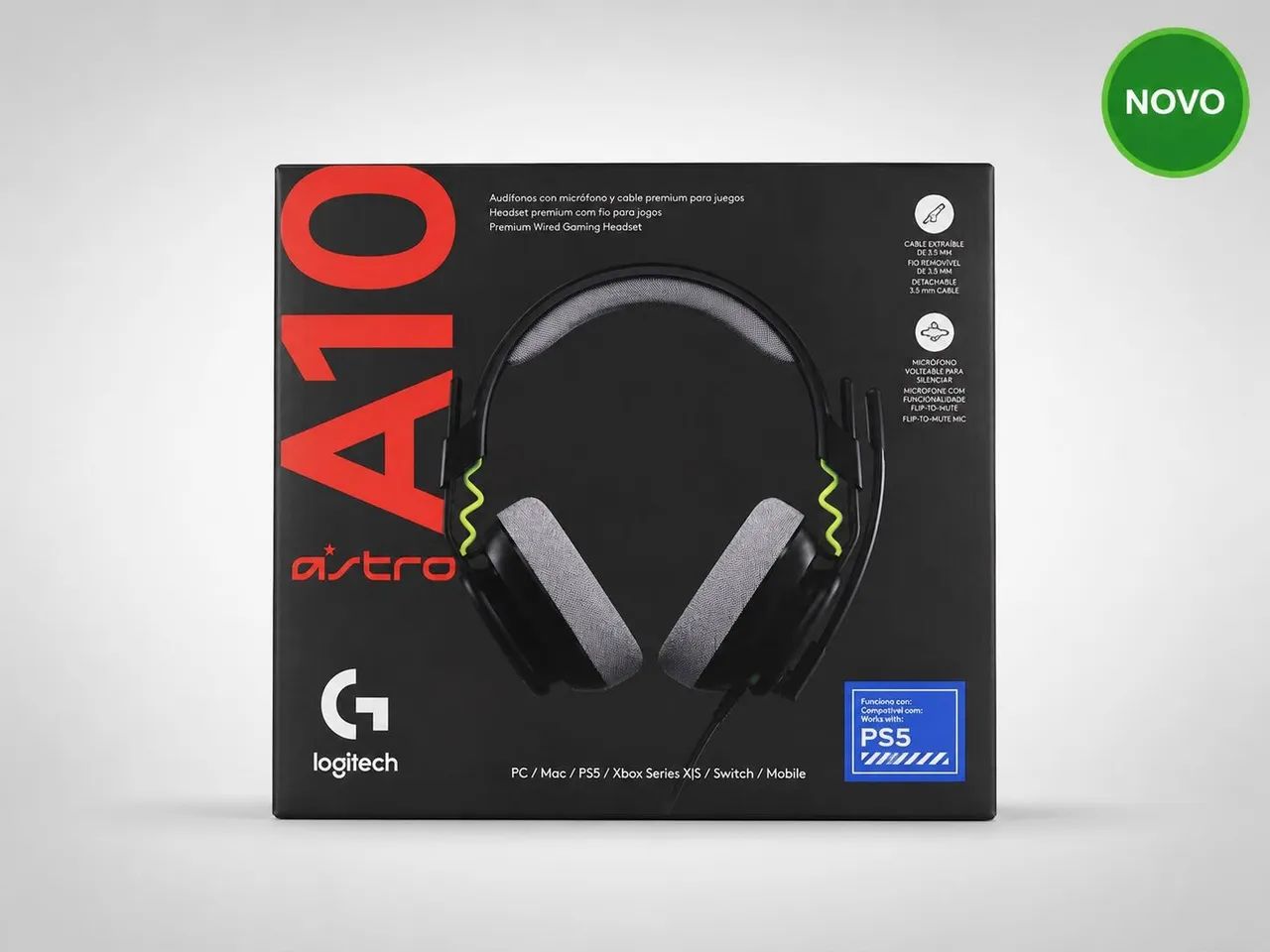 Headset Gamer Logitech Astro A10 Original - Foto 2