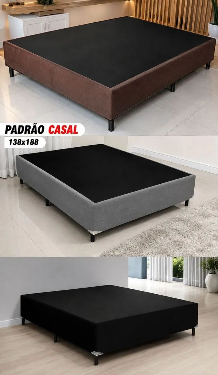 Cama box casal padrão 