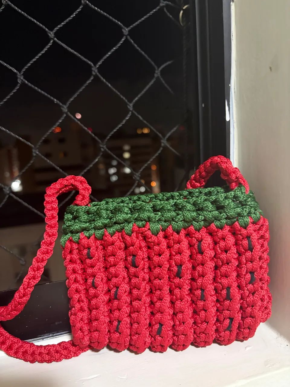 Bolsa de crochê infantil  - Foto 4