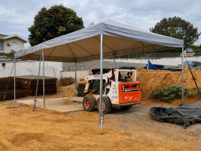 Tenda Galvanizada 10x7 Piramidal!