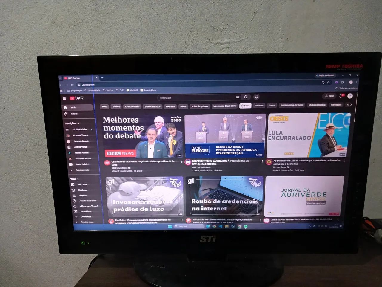 Monitor STI 23.5" usado - Foto 2