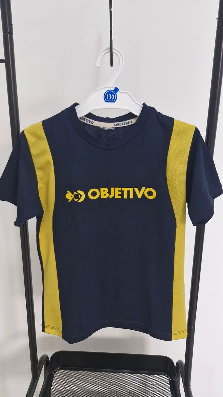 Uniforme Objetivo camiseta algodão 