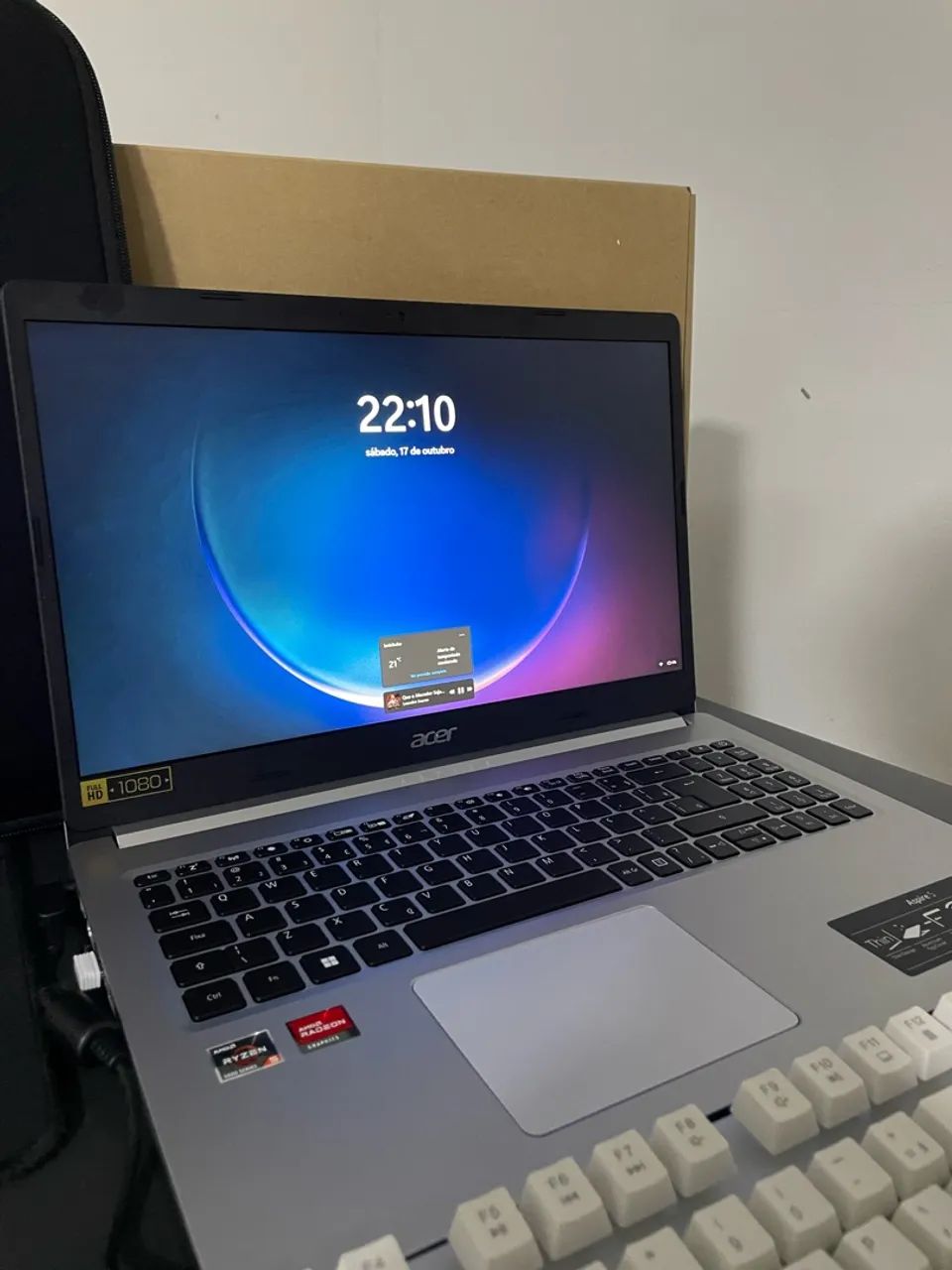 NOTEBOOK ACER ASPIRE 5 RYZEN 5- NOVO - Foto 2