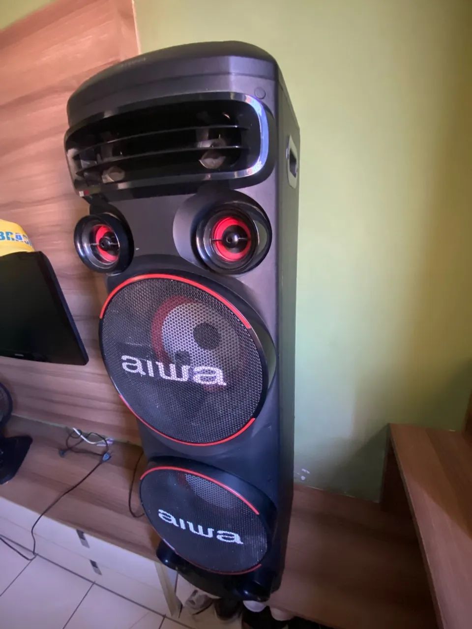 Caixa de som Aiwa  - Foto 2