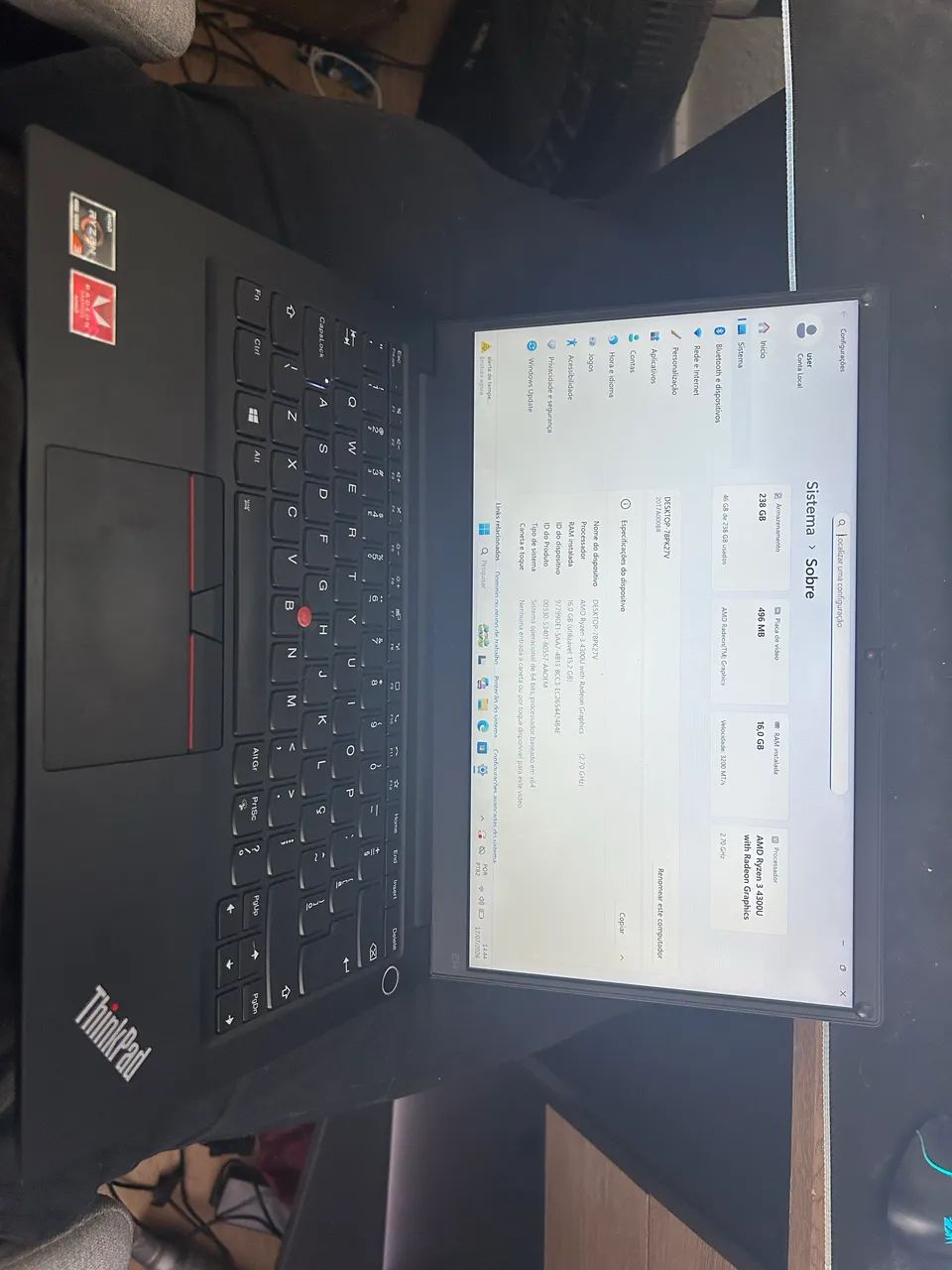 Notebook thinkpad - Foto 2
