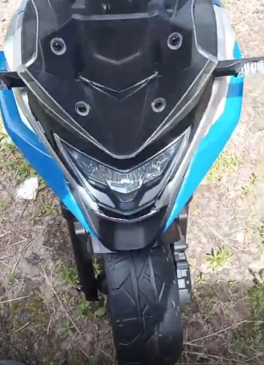 Moto elétrica infantil com som. - Foto 3