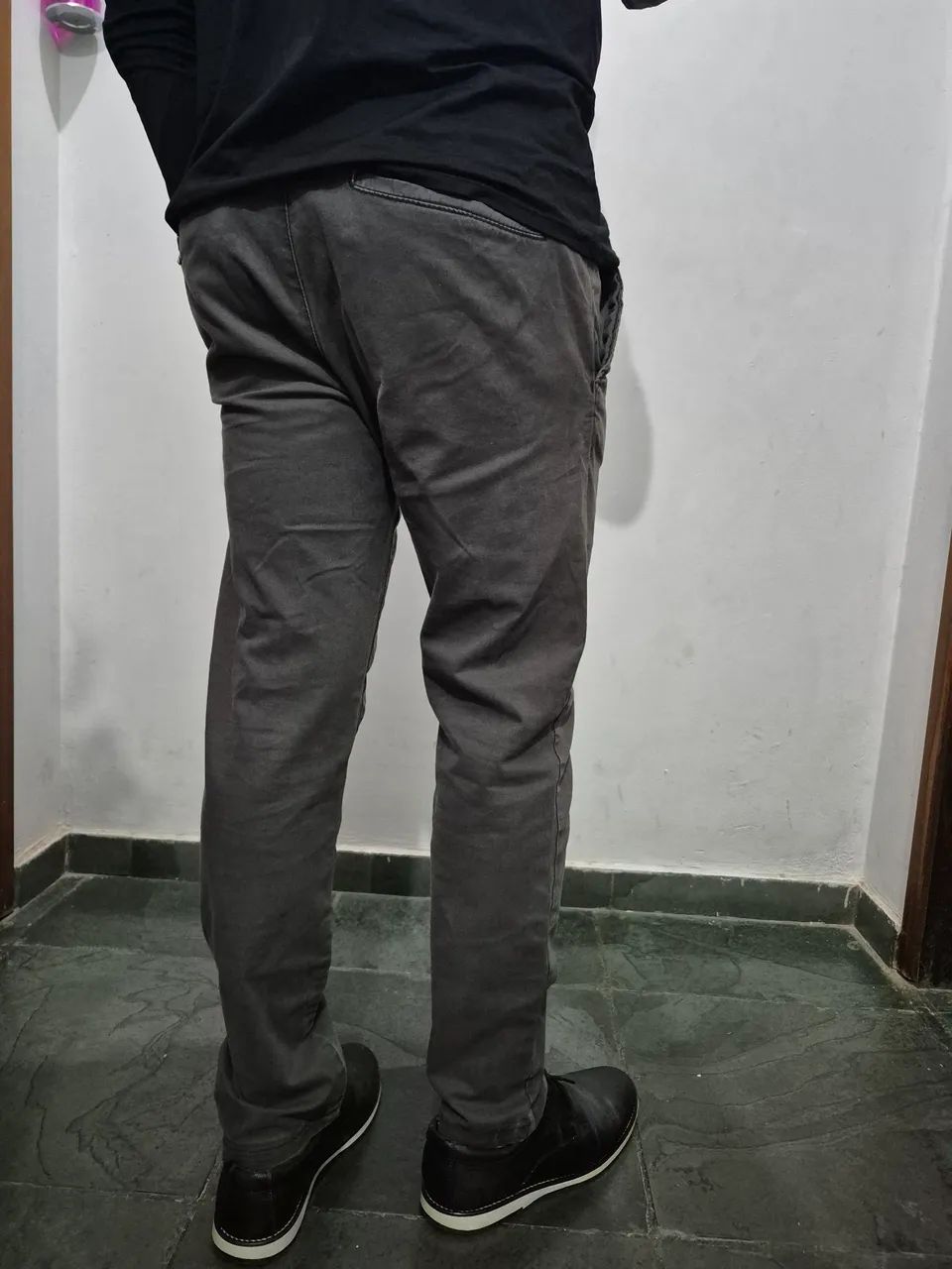 Calça Masculina Zara Tamanho: 38 - Foto 4