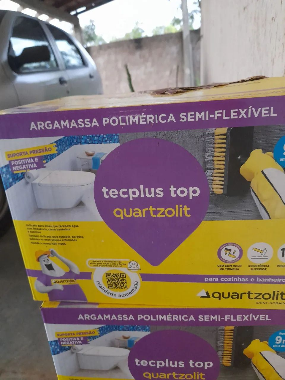 Argamassa Polimerica Semi-Flexivel (Leia a descrição)