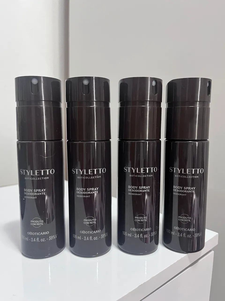 Body Spray Styletto o Boticário