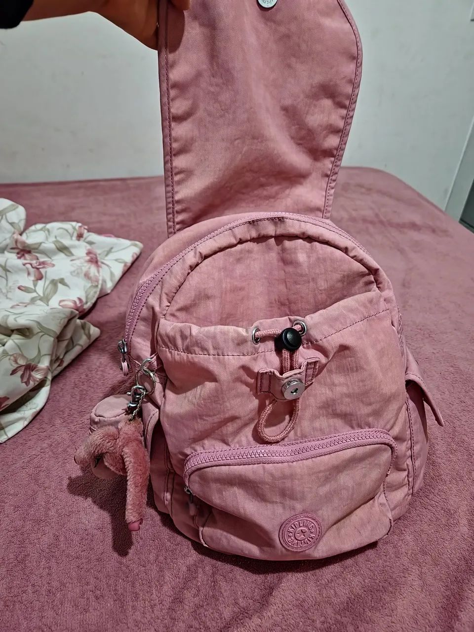 Mochila pequena kipling original  - Foto 3