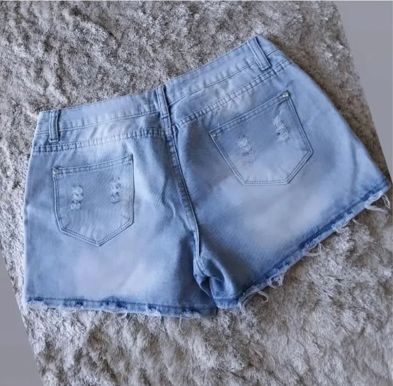 Shorts Jeans sem Lycra - Foto 2