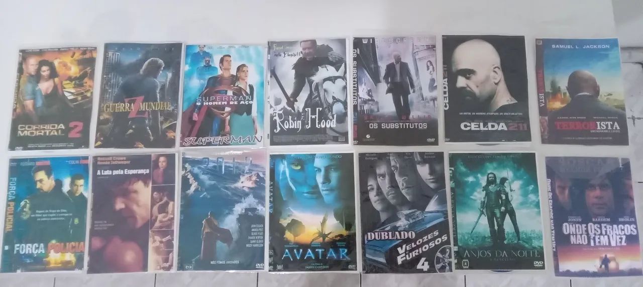 Lote com 262 DVDs de Filmes - Foto 4