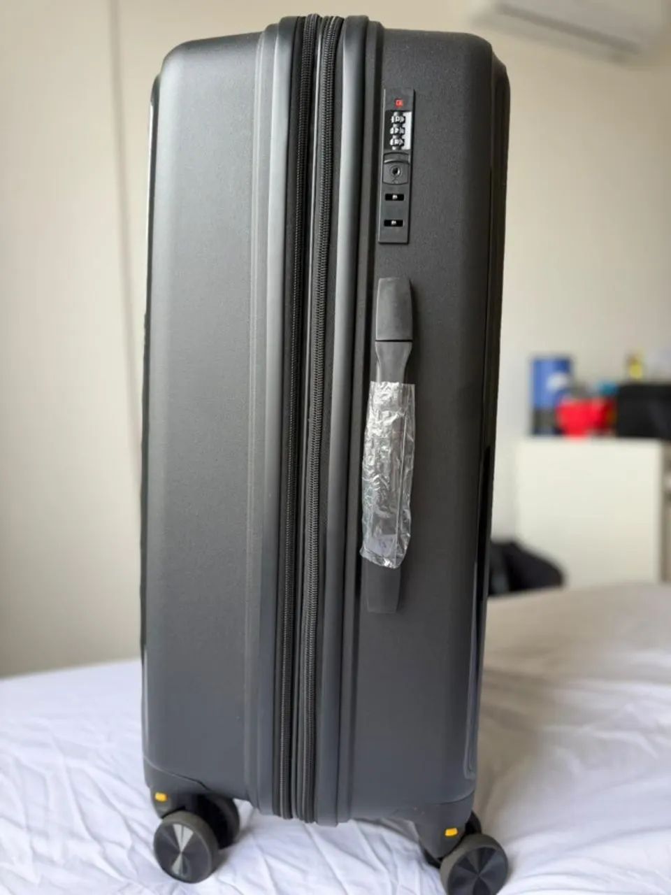 Mala de Viagem 23kg NOVA Cinza - Foto 4