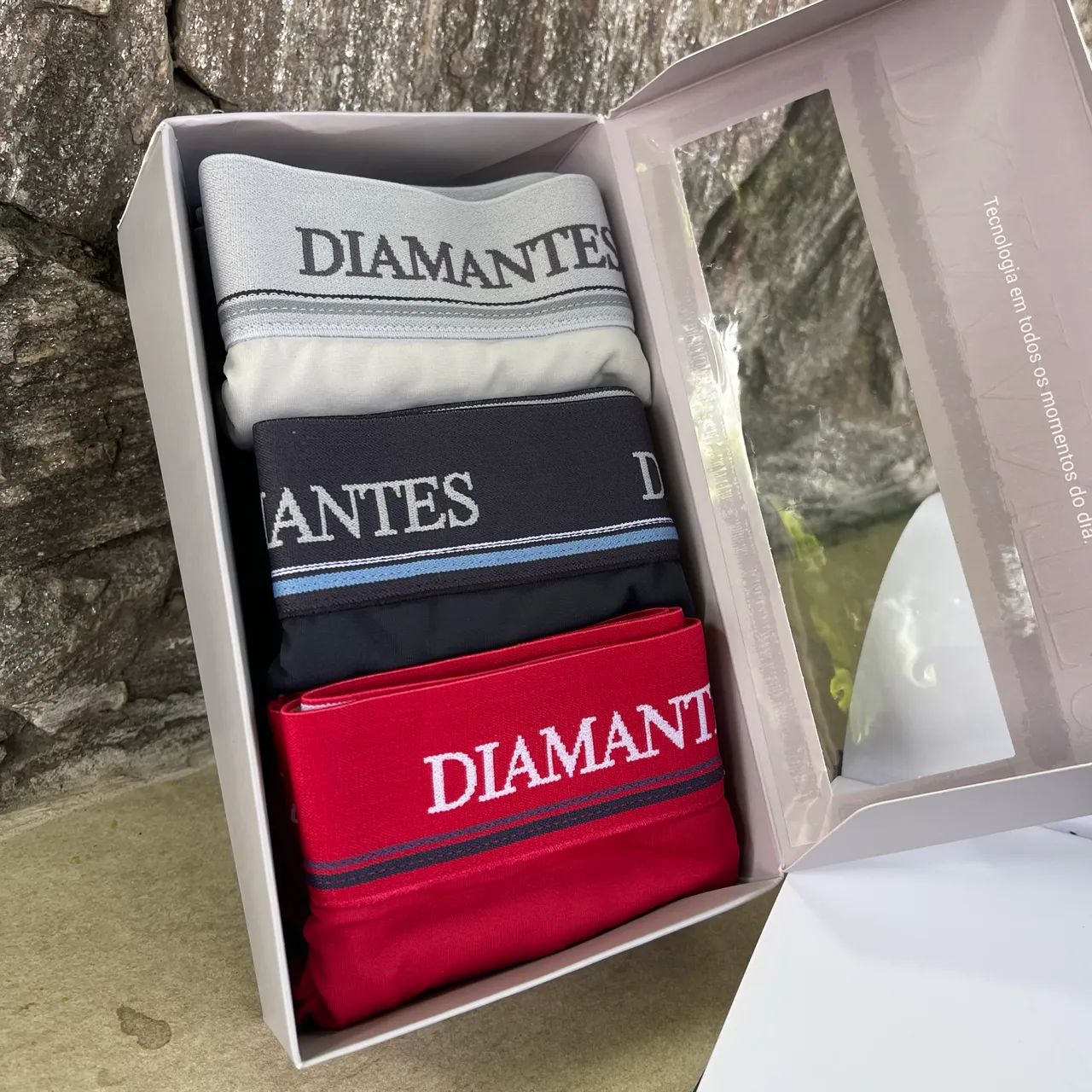 Kit 3 unidades cuecas Originais Diamantes | Revenda autorizada | Pronta entrega  - Foto 2