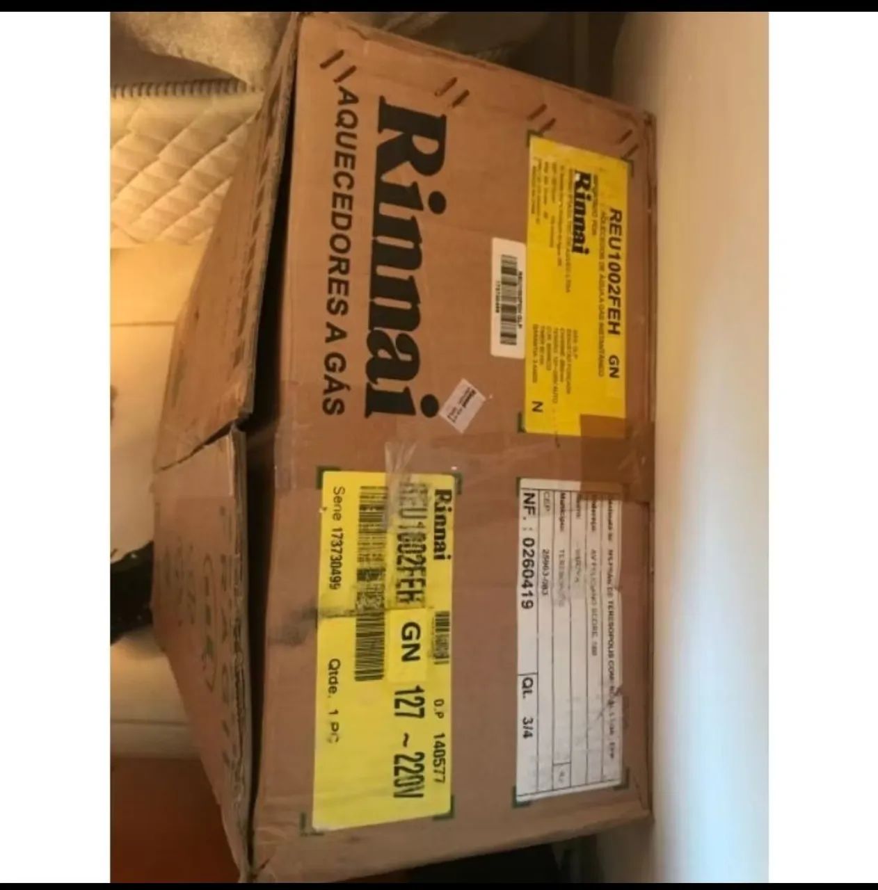 Aquecedor de Gás Rinnai REU1002FEH - Foto 2