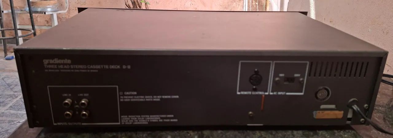 Tape deck Gradiente Esotech D-II - Foto 3