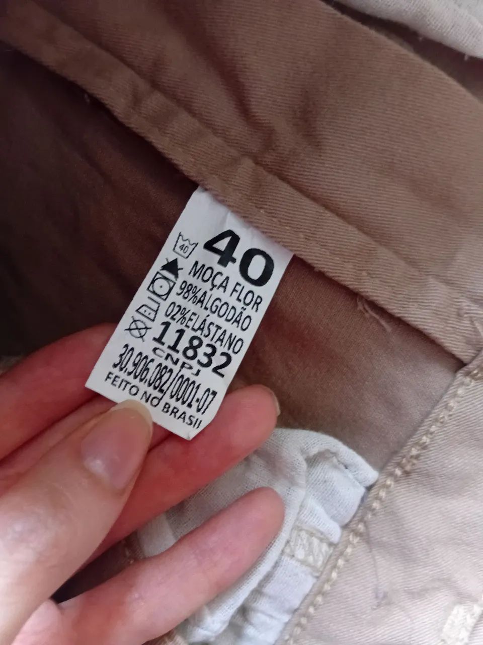 Calça feminina tam. 40 Moça Flor - Foto 4