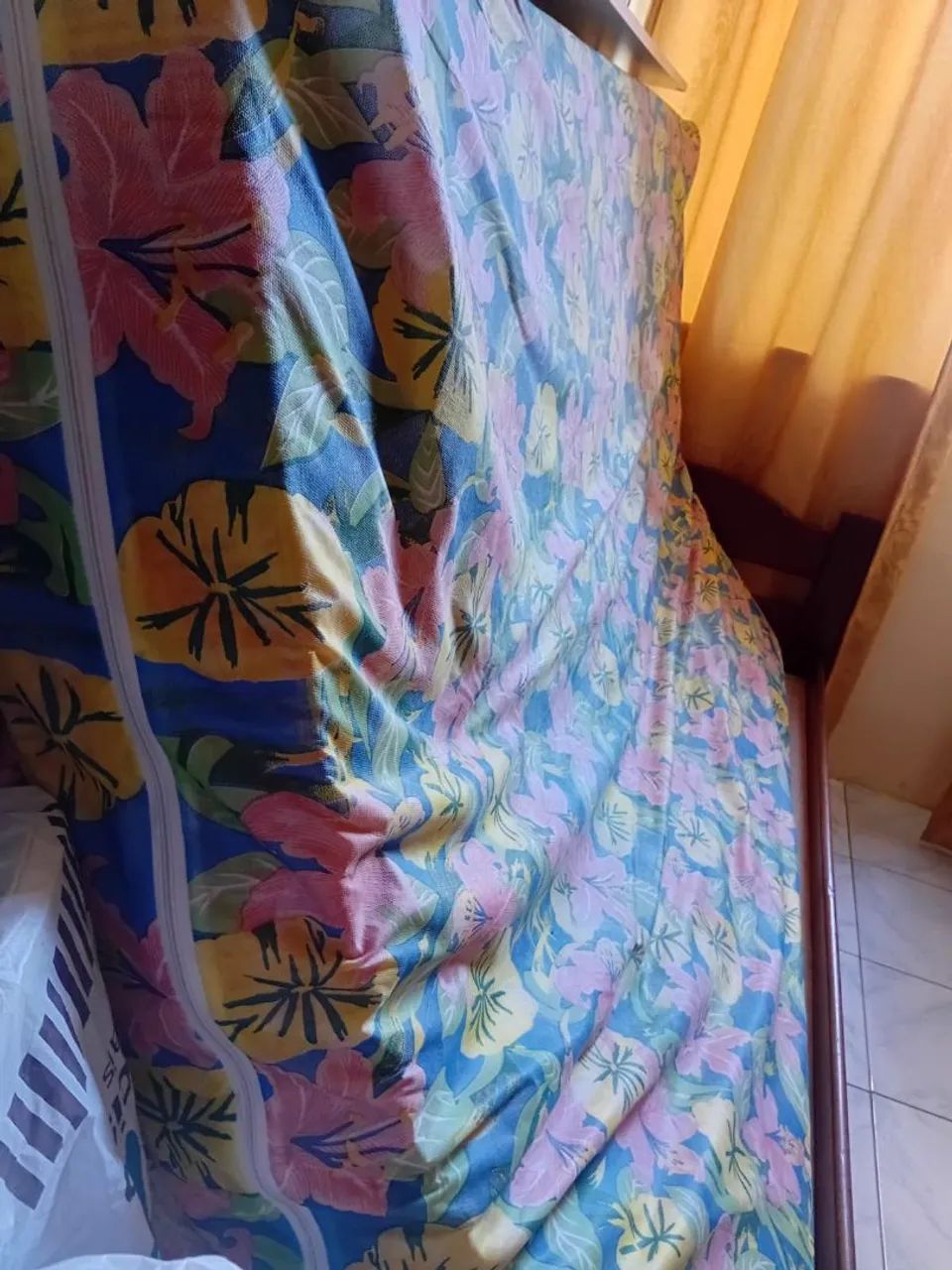 Oportunidade cama de casal com colchão  - Foto 2