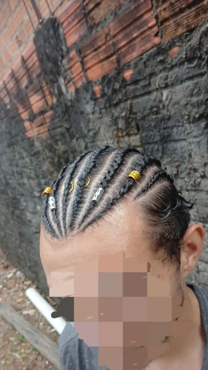 Tranças feminina e masculina  - Foto 3