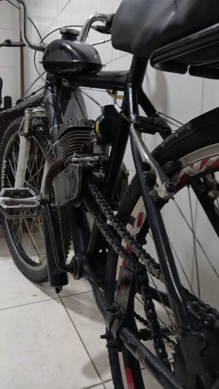 Bicicleta Motorizada 80cc - Foto 3