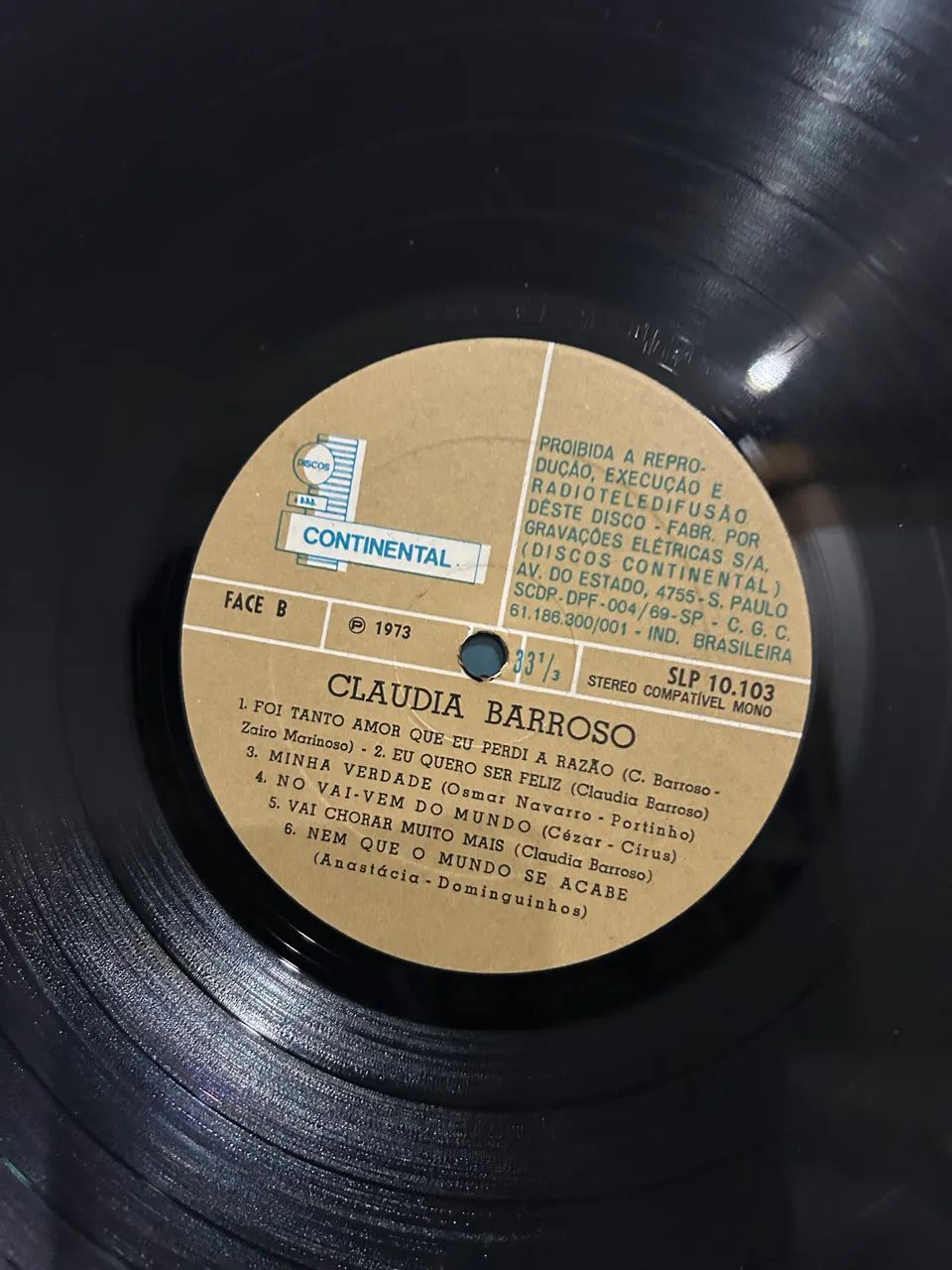 LP vinil Claudia Barroso 1973 - Foto 3