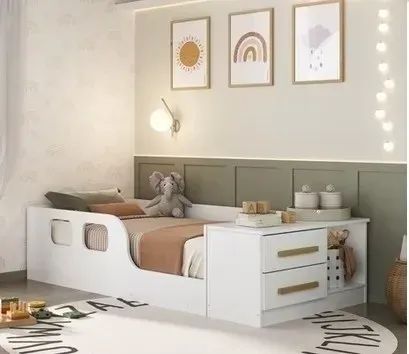 MINI CAMA COM COLCHÃO