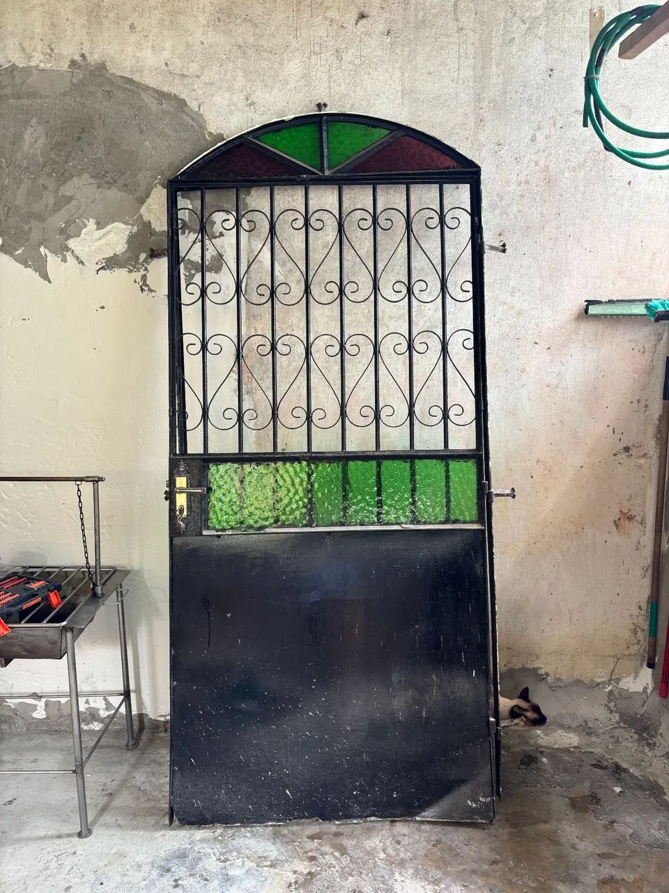 Porta de ferro