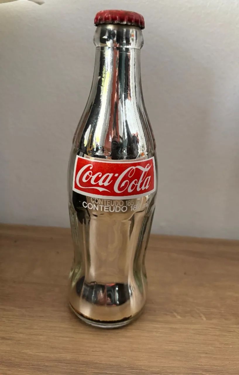 Garrafa Metalizada Coca Cola