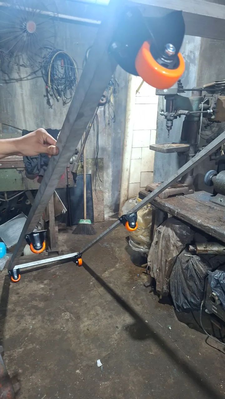 Base/carrinho para seu equipamento  - Foto 4