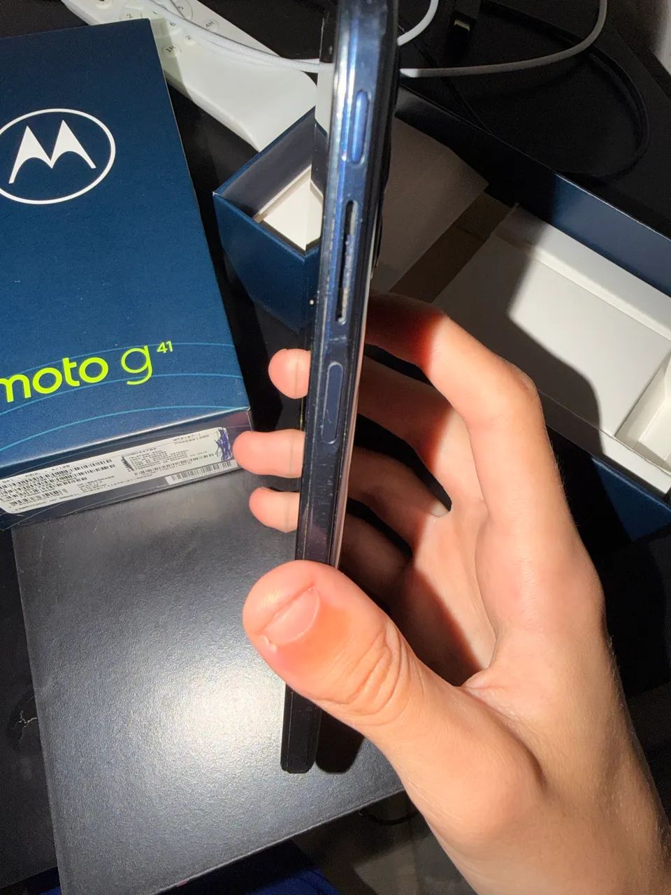 MOTO G41 com caixa  - Foto 3