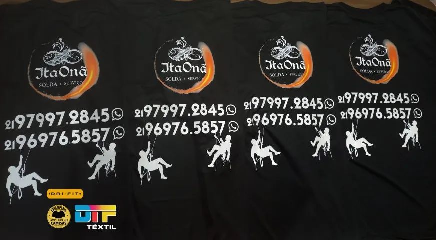 Uniformes em Dryfit personalizos. Estamparia e Uniformes Campo Grande Rio - Foto 5