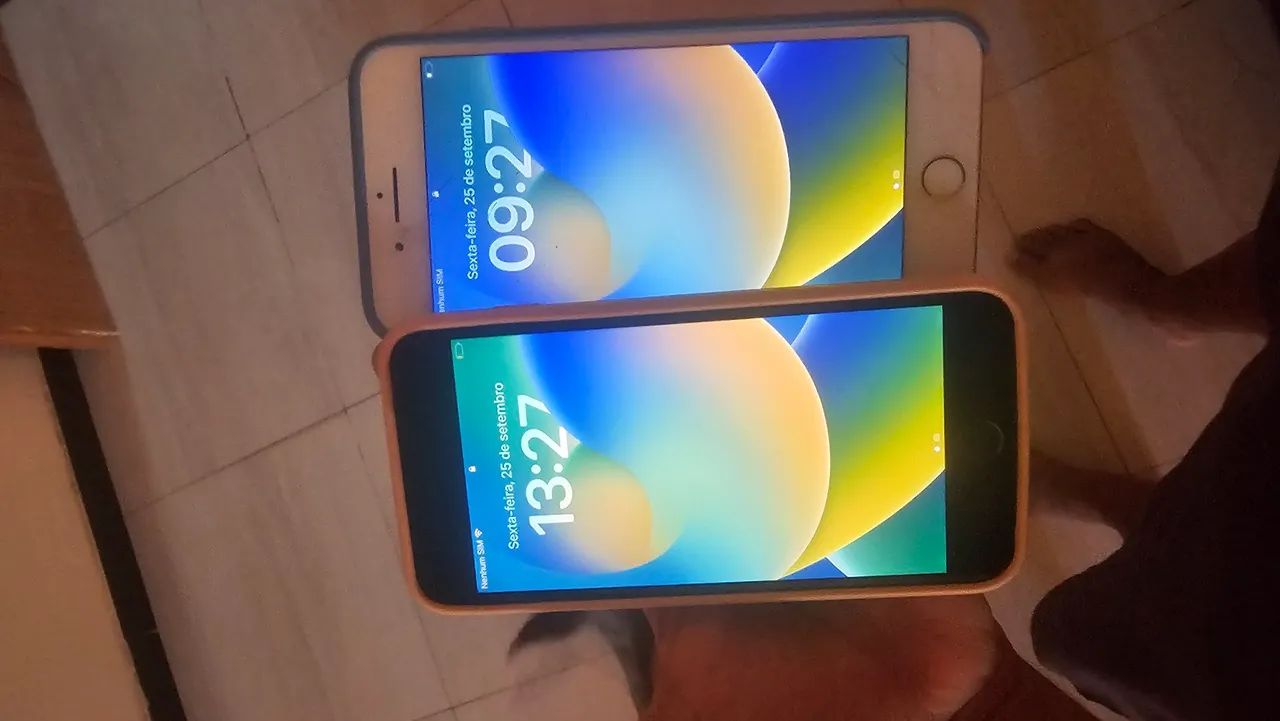 Dois iphone 8 plus