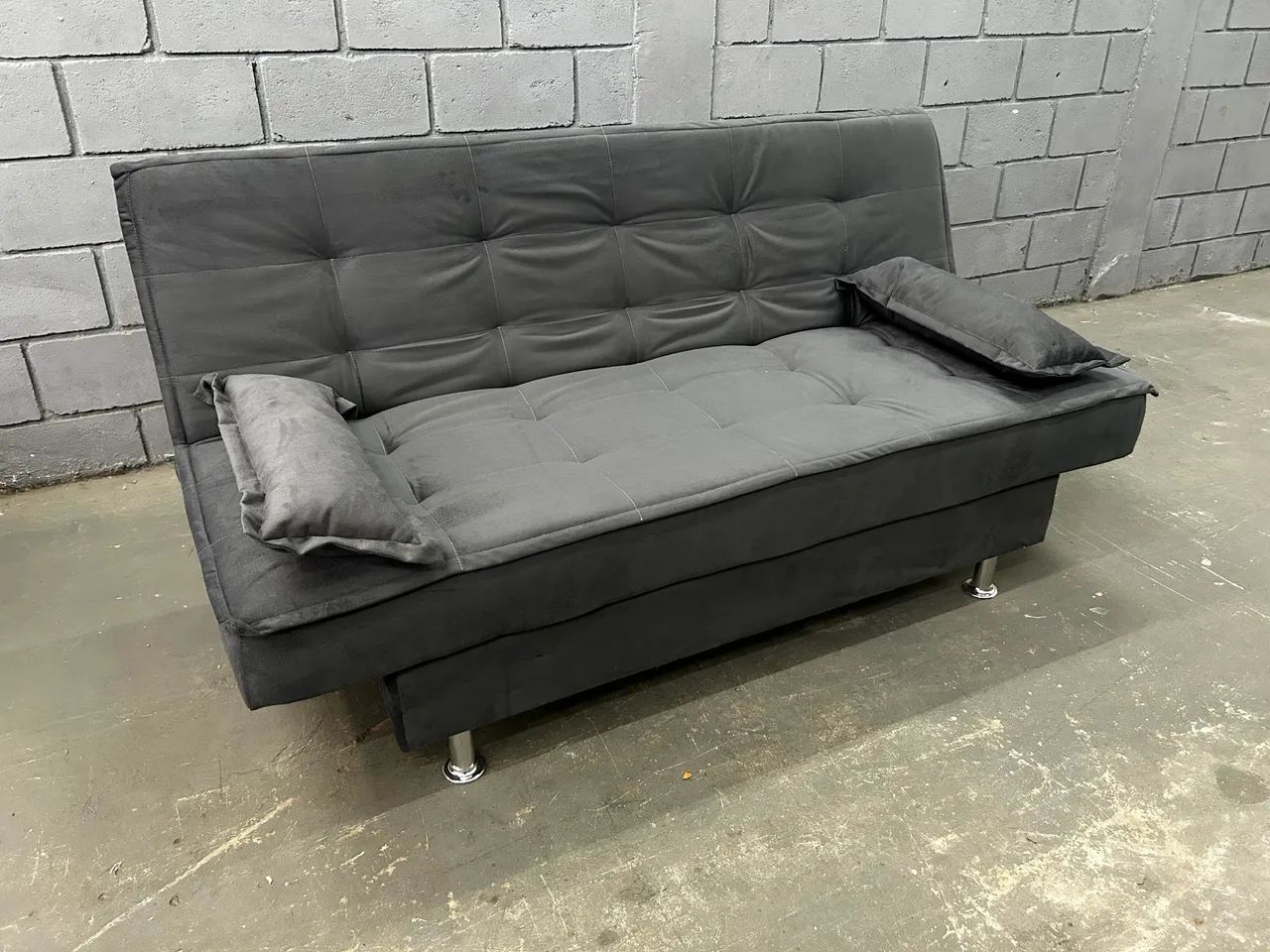 Sofá Cama Casal + Almofadas NOVO ( Direto da Fábrica ) 